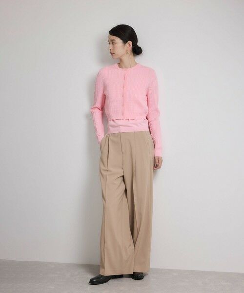 ROPE' / ロペ カーディガン・ボレロ | ミニケーブルセパレートカーディガン（アンサンブル）/ イージーケア | 詳細30
