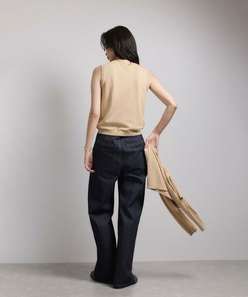 ROPE' / ロペ カーディガン・ボレロ | ミニケーブルセパレートカーディガン（アンサンブル）/ イージーケア | 詳細4