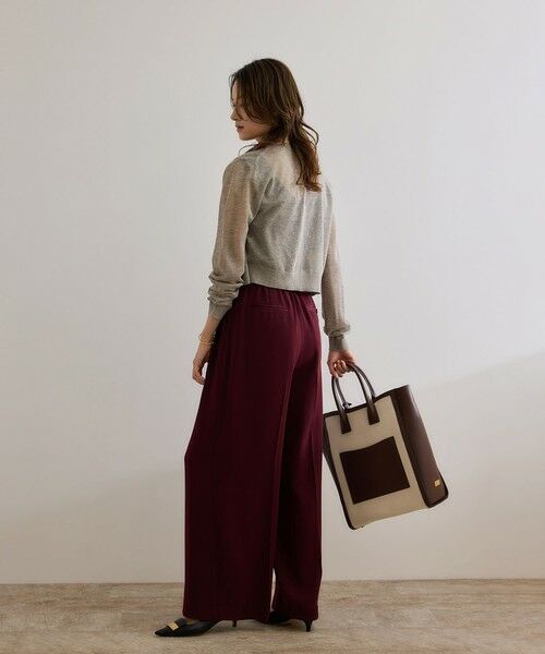 ROPE' / ロペ カーディガン・ボレロ | 【洗える】LEVITAクルーネックシアーカーディガン | 詳細16