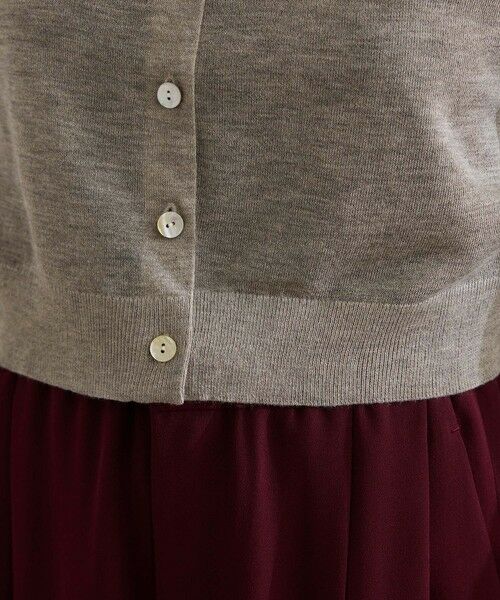 ROPE' / ロペ カーディガン・ボレロ | 【洗える】LEVITAクルーネックシアーカーディガン | 詳細7