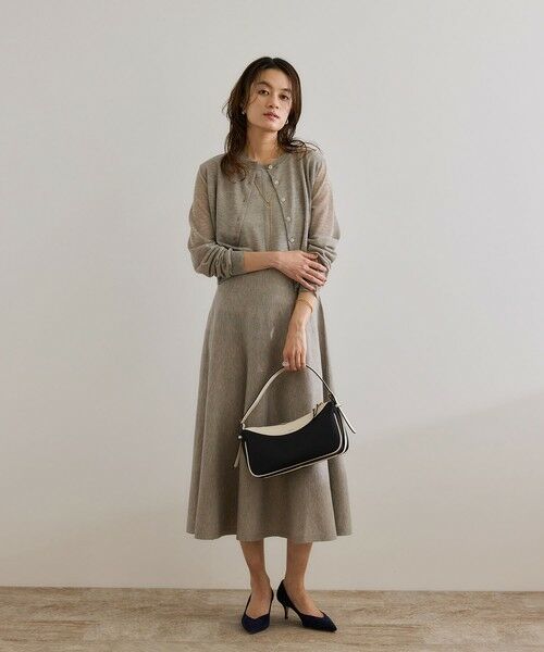 ROPE' / ロペ カーディガン・ボレロ | 【洗える】LEVITAクルーネックシアーカーディガン | 詳細17