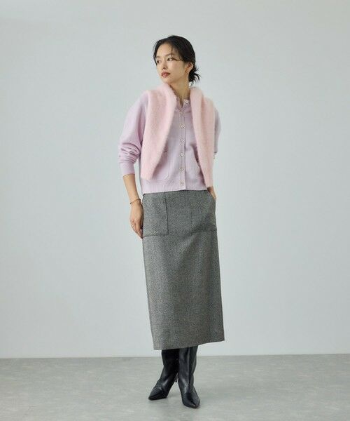 ROPE' / ロペ カーディガン・ボレロ | 【一部WEB限定】ウールカシミヤ ブレンドニットカーディガン/イージーケア | 詳細5