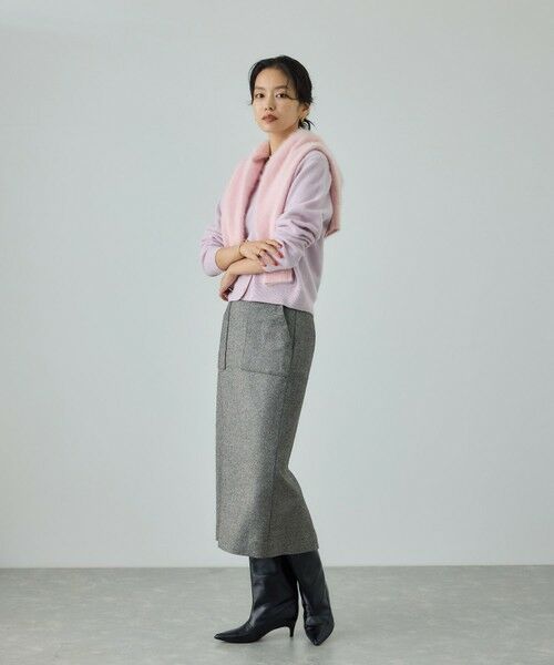 ROPE' / ロペ カーディガン・ボレロ | 【一部WEB限定】ウールカシミヤ ブレンドニットカーディガン/イージーケア | 詳細7