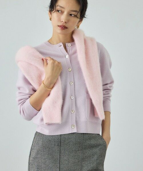 ROPE' / ロペ カーディガン・ボレロ | 【一部WEB限定】ウールカシミヤ ブレンドニットカーディガン/イージーケア | 詳細8