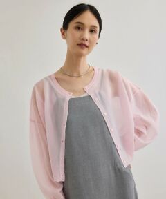 ROPE' / ロペ ニット・セーター | 【WEB・一部店舗限定】前後2WAYシアーニットカーディガン/洗える