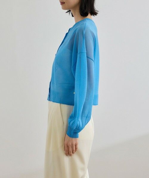 ROPE' / ロペ ニット・セーター | 【WEB・一部店舗限定】前後2WAYシアーニットカーディガン/洗える | 詳細23