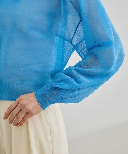 ROPE' / ロペ ニット・セーター | 【WEB・一部店舗限定】前後2WAYシアーニットカーディガン/洗える | 詳細27