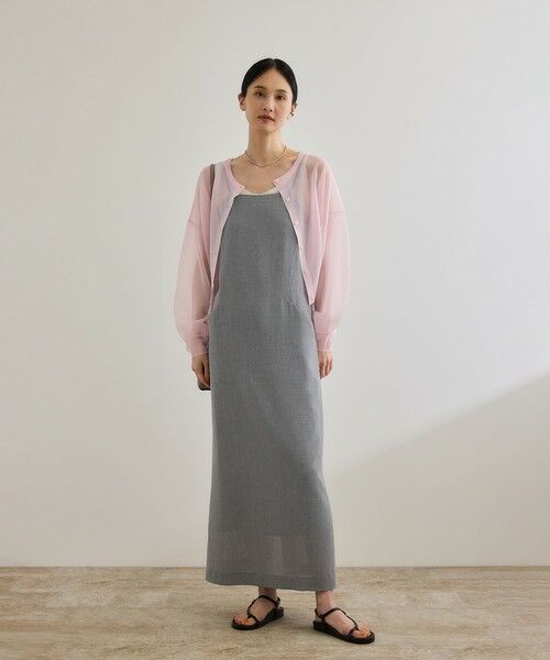 ROPE' / ロペ ニット・セーター | 【WEB・一部店舗限定】前後2WAYシアーニットカーディガン/洗える | 詳細3