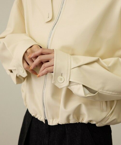 ROPE' / ロペ ブルゾン | シンセティックレザーブルゾン | 詳細16