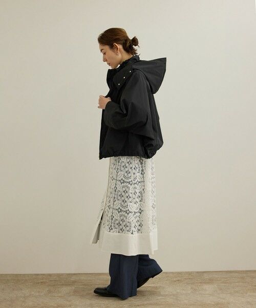 ROPE' / ロペ その他アウター | シルク混タフタギャザーマウンテンパーカー/イージーケア | 詳細11