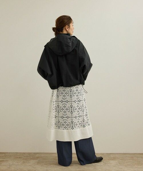 ROPE' / ロペ その他アウター | シルク混タフタギャザーマウンテンパーカー/イージーケア | 詳細12