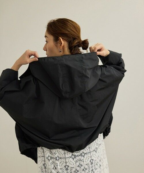 ROPE' / ロペ その他アウター | シルク混タフタギャザーマウンテンパーカー/イージーケア | 詳細13
