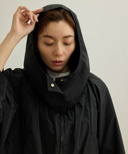 ROPE' / ロペ その他アウター | シルク混タフタギャザーマウンテンパーカー/イージーケア | 詳細14