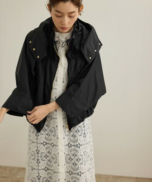 ROPE' / ロペ その他アウター | シルク混タフタギャザーマウンテンパーカー/イージーケア | 詳細16