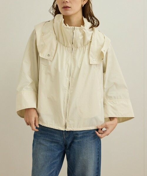 ROPE' / ロペ その他アウター | シルク混タフタギャザーマウンテンパーカー/イージーケア | 詳細21