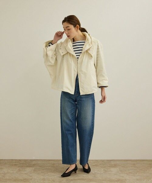 ROPE' / ロペ その他アウター | シルク混タフタギャザーマウンテンパーカー/イージーケア | 詳細3