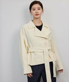 ROPE' / ロペ トレンチコート | MANTECO(マンテコ) コットンライトショートトレンチコート