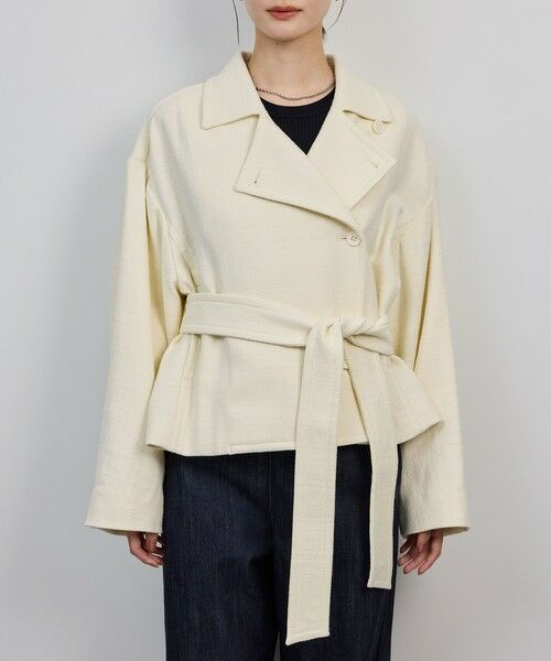 ROPE' / ロペ トレンチコート | MANTECO(マンテコ) コットンライトショートトレンチコート | 詳細11