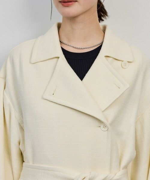 ROPE' / ロペ トレンチコート | MANTECO(マンテコ) コットンライトショートトレンチコート | 詳細14