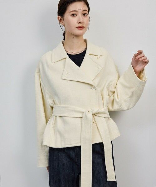 ROPE' / ロペ トレンチコート | MANTECO(マンテコ) コットンライトショートトレンチコート | 詳細5