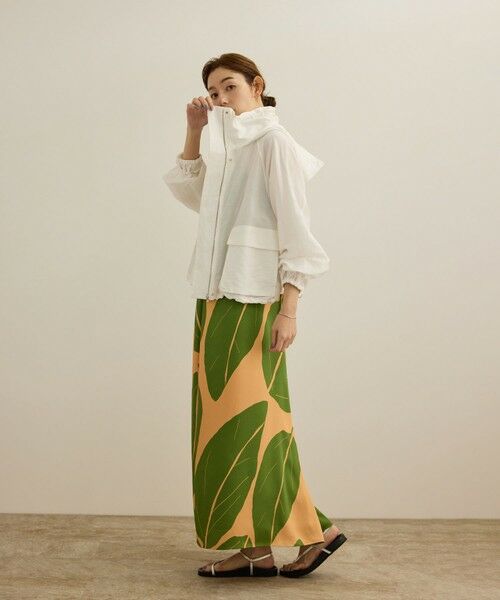 ROPE' / ロペ ブルゾン | ビスコースリネンライトマウンテンパーカー/セットアップ対応・イージーケア | 詳細1