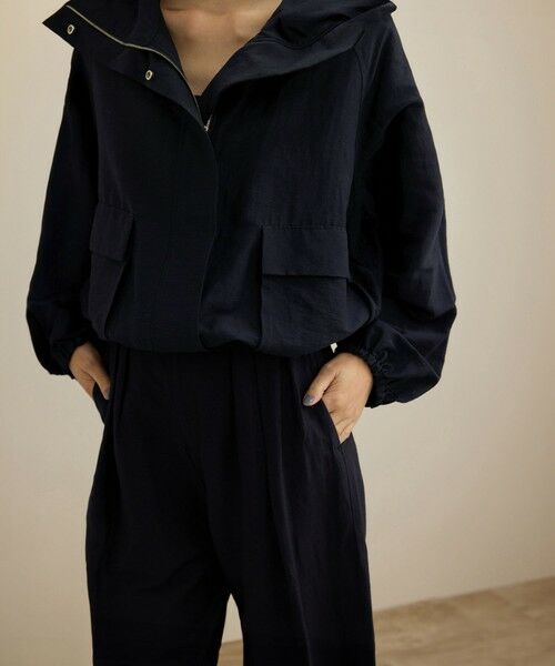 ROPE' / ロペ ブルゾン | ビスコースリネンライトマウンテンパーカー/セットアップ対応・イージーケア | 詳細10