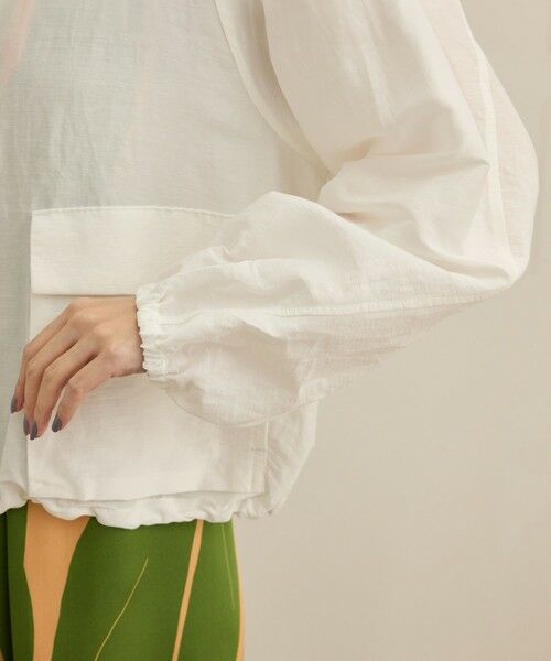 ROPE' / ロペ ブルゾン | ビスコースリネンライトマウンテンパーカー/セットアップ対応・イージーケア | 詳細16