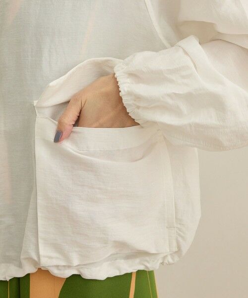 ROPE' / ロペ ブルゾン | ビスコースリネンライトマウンテンパーカー/セットアップ対応・イージーケア | 詳細17