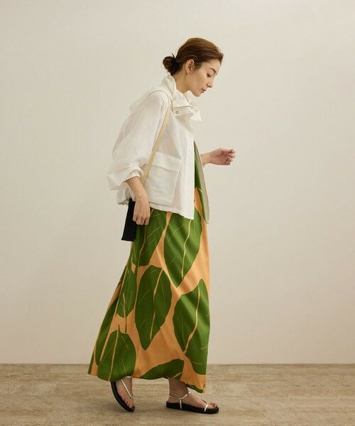 ROPE' / ロペ ブルゾン | ビスコースリネンライトマウンテンパーカー/セットアップ対応・イージーケア | 詳細2