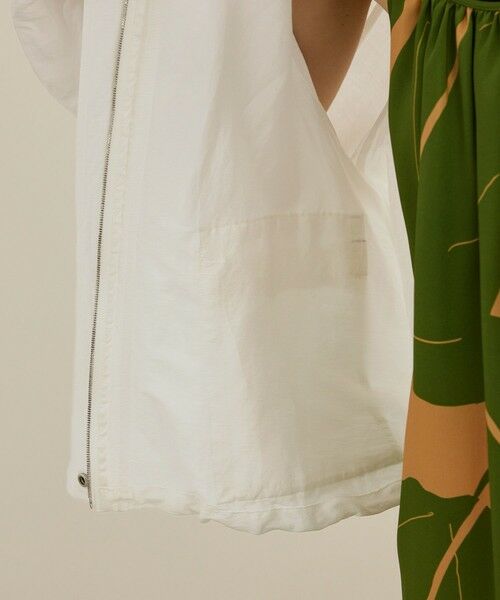 ROPE' / ロペ ブルゾン | ビスコースリネンライトマウンテンパーカー/セットアップ対応・イージーケア | 詳細20