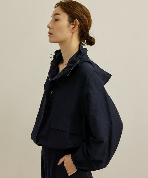 ROPE' / ロペ ブルゾン | ビスコースリネンライトマウンテンパーカー/セットアップ対応・イージーケア | 詳細5