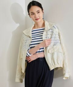 ROPE' / ロペ ブルゾン | フラワーエンブロイダリーライトブルゾン/セットアップ対応