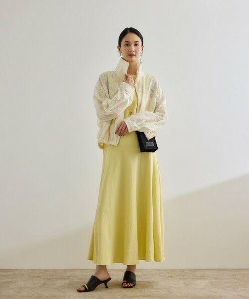 ROPE' / ロペ ブルゾン | フラワーエンブロイダリーライトブルゾン/セットアップ対応 | 詳細2