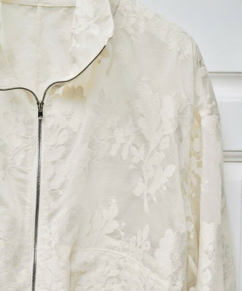 ROPE' / ロペ ブルゾン | フラワーエンブロイダリーライトブルゾン/セットアップ対応 | 詳細22
