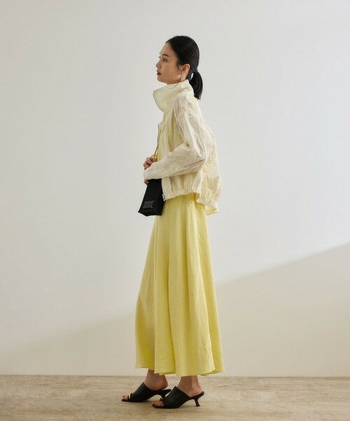 ROPE' / ロペ ブルゾン | フラワーエンブロイダリーライトブルゾン/セットアップ対応 | 詳細3