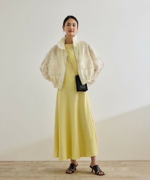 ROPE' / ロペ ブルゾン | フラワーエンブロイダリーライトブルゾン/セットアップ対応 | 詳細8