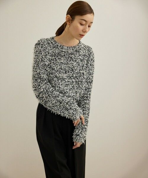 ROPE' / ロペ ニット・セーター | チュールハナモールツィードニット | 詳細10