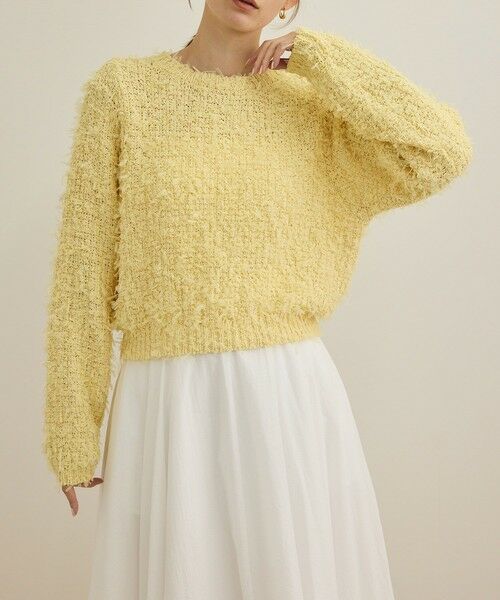 ROPE' / ロペ ニット・セーター | チュールハナモールツィードニット | 詳細13