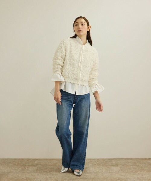 ROPE' / ロペ ニット・セーター | チュールハナモールツィードニット | 詳細6