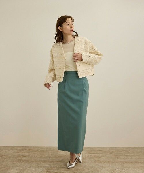 ROPE' / ロペ カーディガン・ボレロ | ウールシアーニット | 詳細1