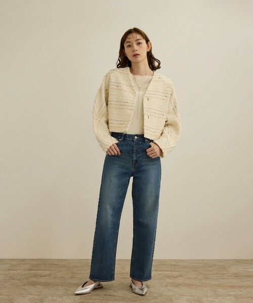 ROPE' / ロペ カーディガン・ボレロ | ウールシアーニット | 詳細11