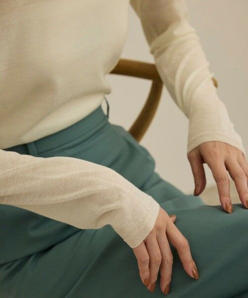 ROPE' / ロペ カーディガン・ボレロ | ウールシアーニット | 詳細3