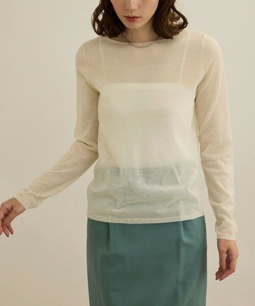 ROPE' / ロペ カーディガン・ボレロ | ウールシアーニット | 詳細4