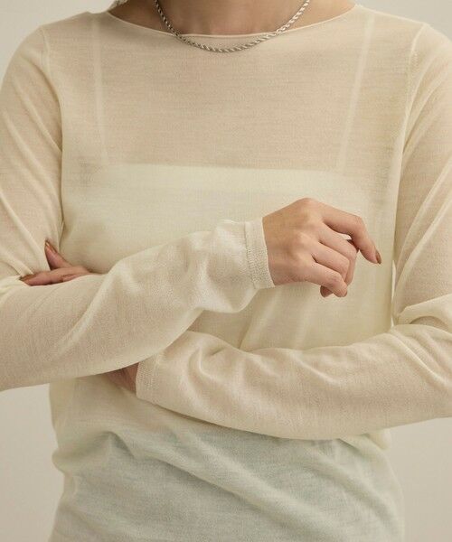 ROPE' / ロペ カーディガン・ボレロ | ウールシアーニット | 詳細8