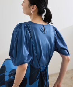 ROPE' / ロペ Tシャツ | 【洗える】クリア天竺ボリュームスリーブプルオーバー【お仕事・通勤対応】