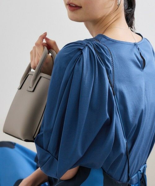 ROPE' / ロペ Tシャツ | 【洗える】クリア天竺ボリュームスリーブプルオーバー【お仕事・通勤対応】 | 詳細11