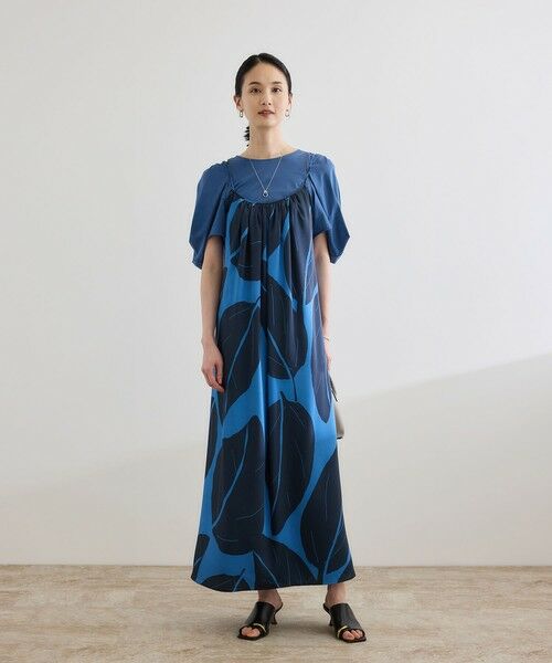 ROPE' / ロペ Tシャツ | 【洗える】クリア天竺ボリュームスリーブプルオーバー【お仕事・通勤対応】 | 詳細2