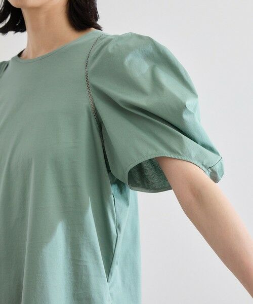 ROPE' / ロペ Tシャツ | 【洗える】クリア天竺ボリュームスリーブプルオーバー【お仕事・通勤対応】 | 詳細22