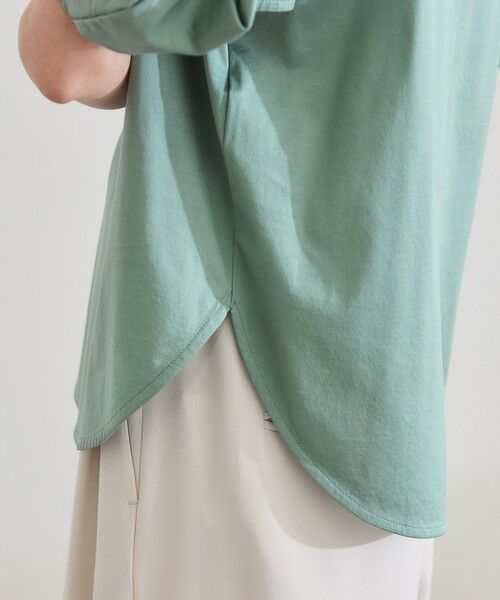 ROPE' / ロペ Tシャツ | 【洗える】クリア天竺ボリュームスリーブプルオーバー【お仕事・通勤対応】 | 詳細23