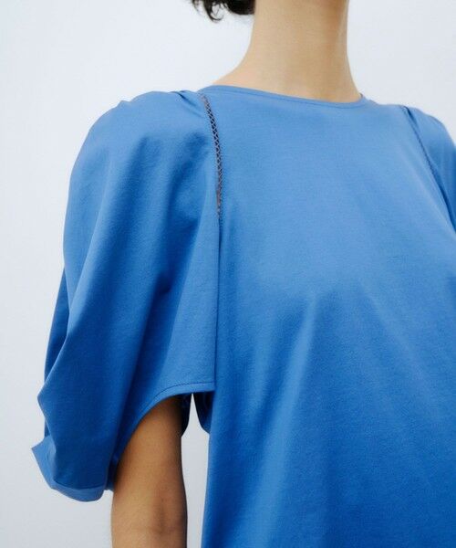 ROPE' / ロペ Tシャツ | 【洗える】クリア天竺ボリュームスリーブプルオーバー【お仕事・通勤対応】 | 詳細29